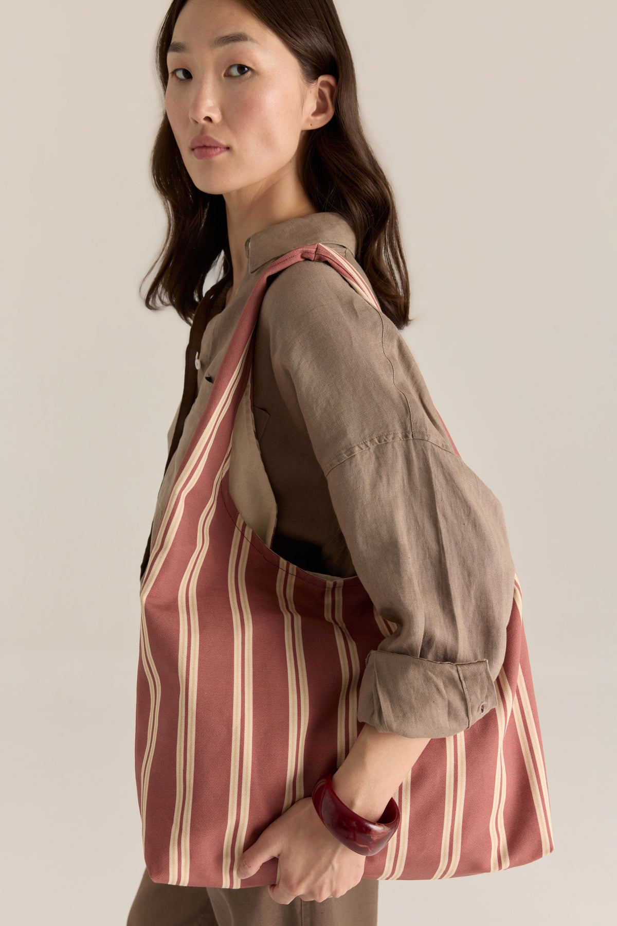 Dusty Stripe Bag