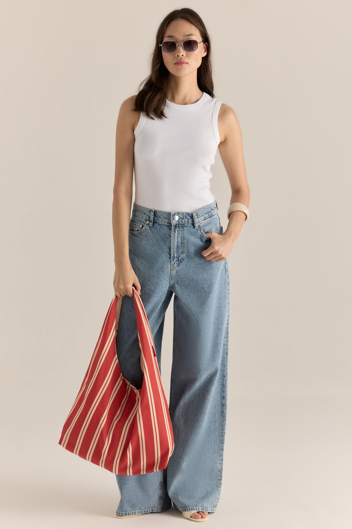 Red Stripe Bag