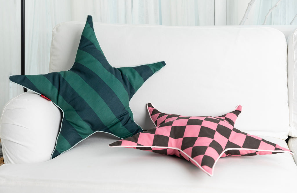 Checky Star Yastık