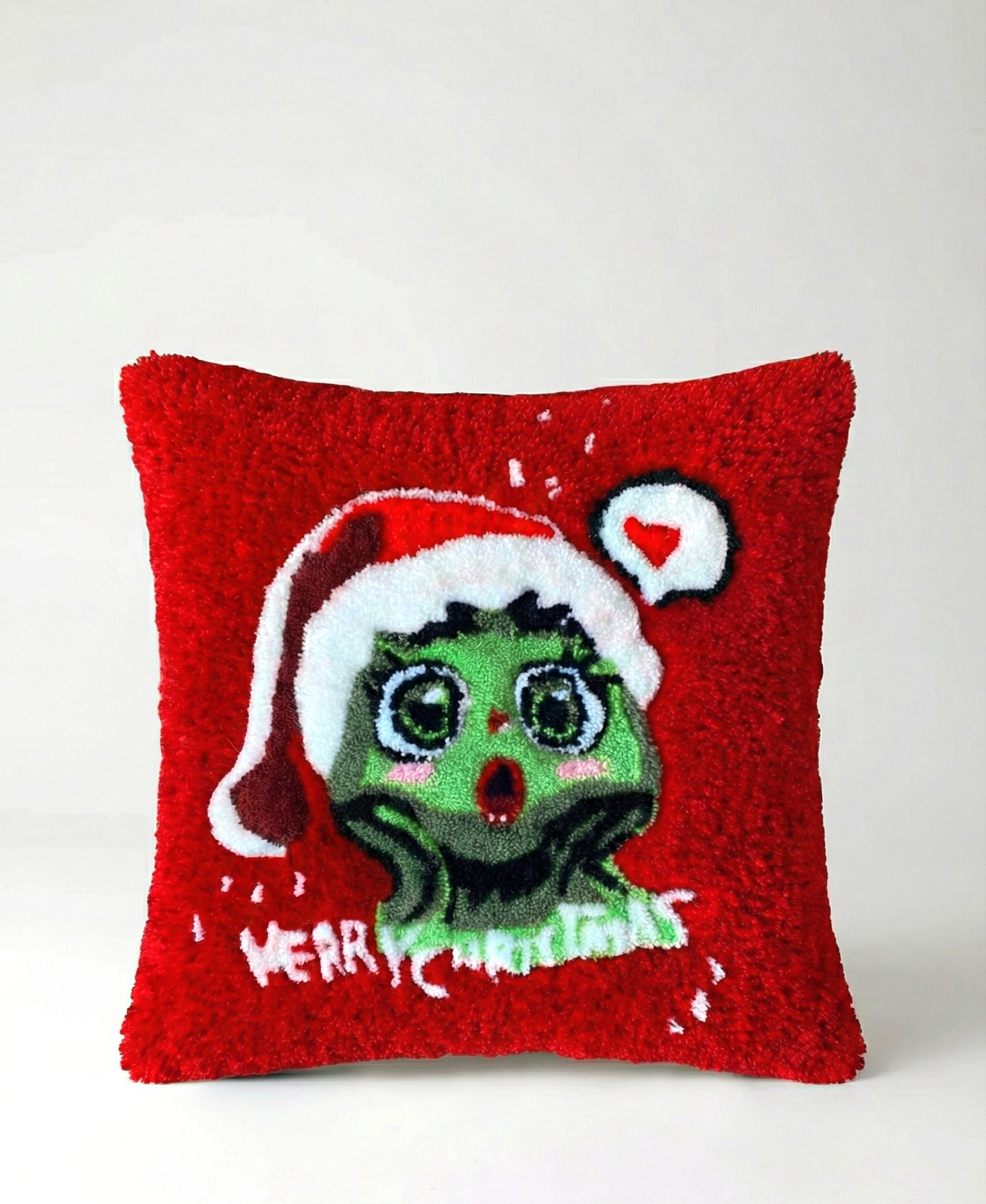 Baby Grinch Tufted Kırlent