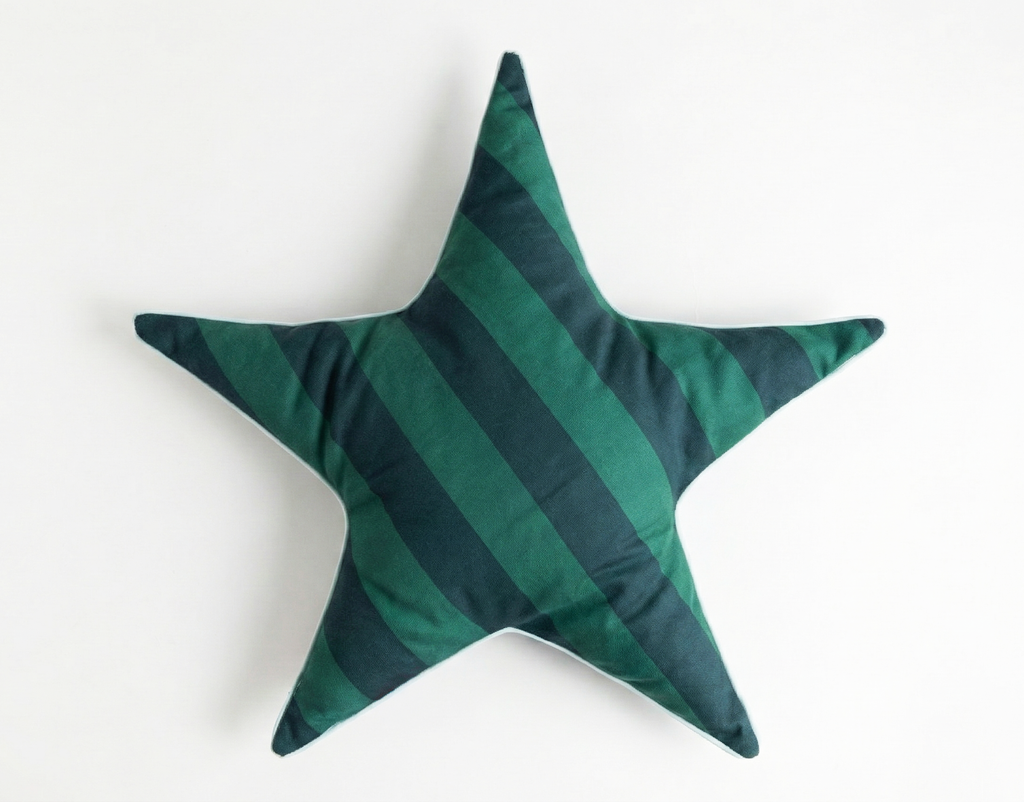 Striped Star Yastık