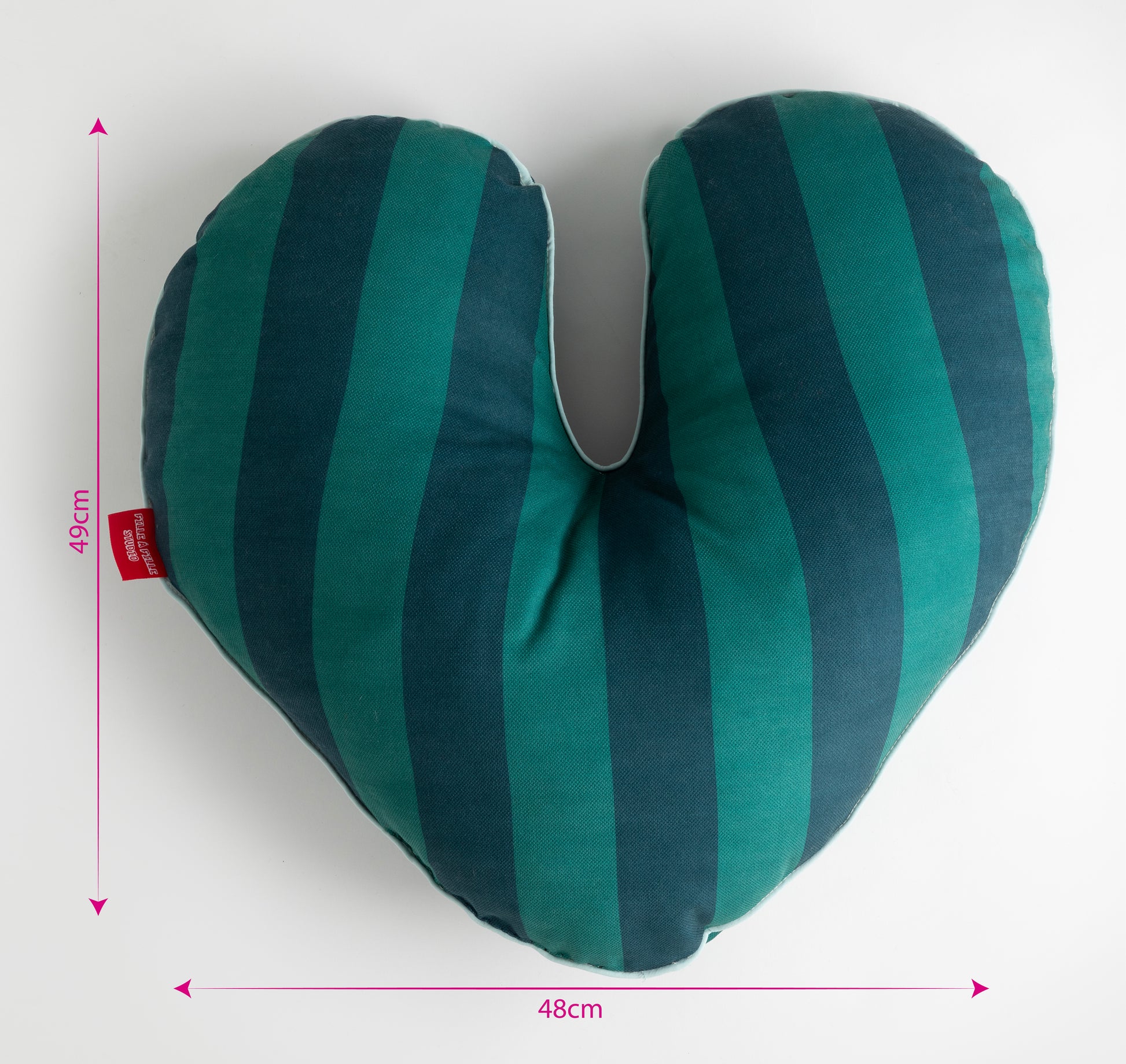 Striped Heart Yastık