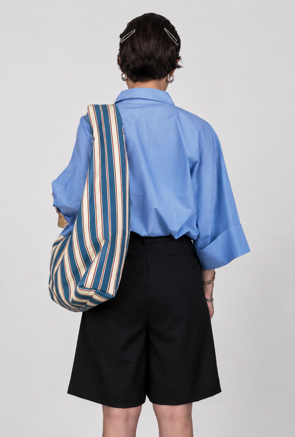 Blue Stripe Bag