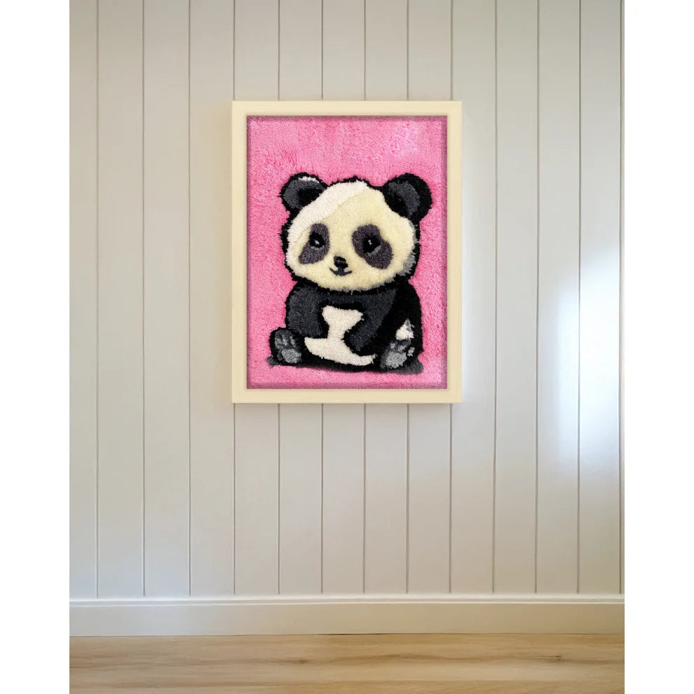 Panda Tufted Tablo