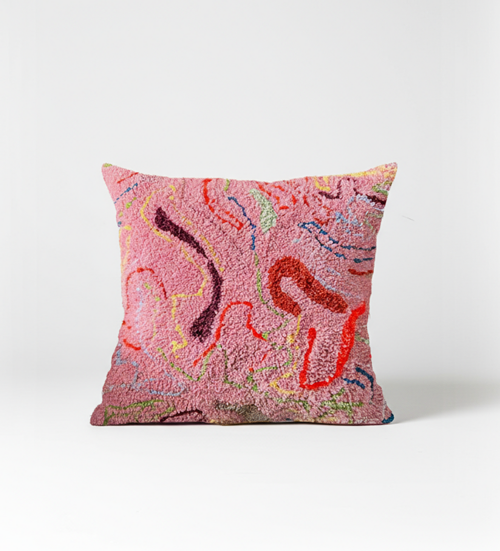 Akış Renkli Kırlent